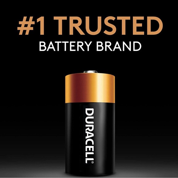 Duracell NEW Pack of 4 C4 Alkaline Batteries - Picture 2 of 2